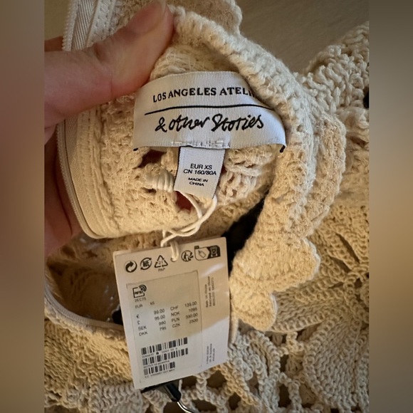 & OTHER STORIES crocheted top - Picture 4 of 8